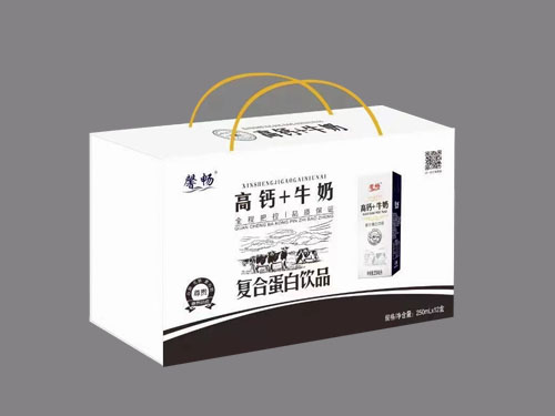 吉林高鈣+牛奶復(fù)合蛋白飲品木盒